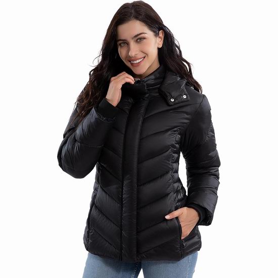  白菜价！历史新低！ZMC 女式连帽防寒服3折 29.99加元清仓！2色可选！