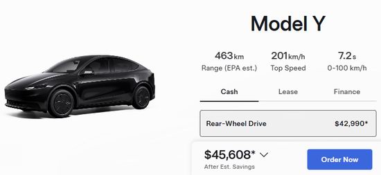 太香了!特斯拉Model Y补贴落地+车漆全免费,价格杀到,990!RAV4车主要哭了?