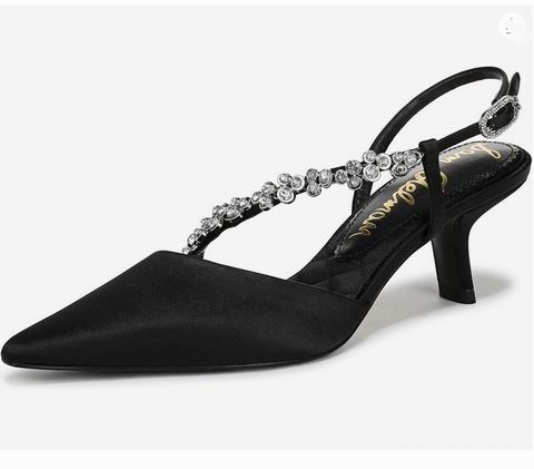 白菜价!Sam Edelman 女式 Bonnie 珍珠小猫跟鞋 55.97加元(8.5码)