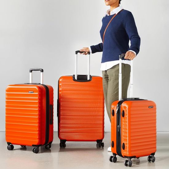 Amazon Basics 21+26+30英寸 可扩展 硬壳行李箱3件套5.4折 177.49加元包邮! Amazon Basics 21+26+30英寸 可扩展 硬壳行李箱3件套5.4折 177.49加元包邮!