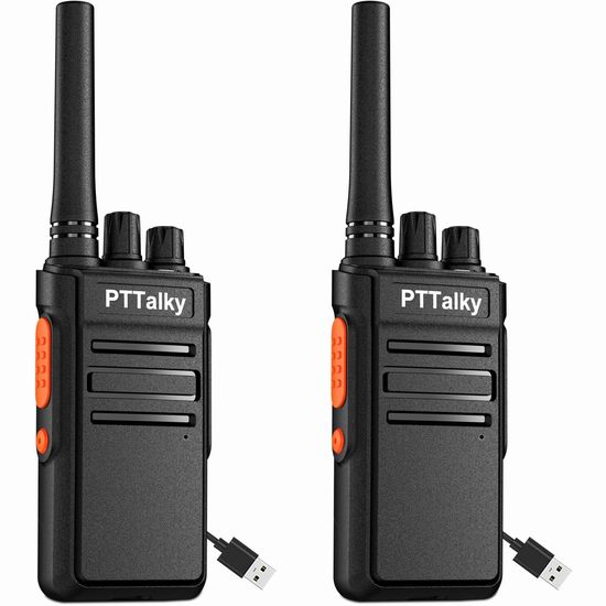 历史新低!PTTalky 可充电 远距离对讲机2件套4.4折 18.99加元! 历史新低!PTTalky 可充电 远距离对讲机2件套4.4折 18.99加元!