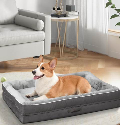 Upvilla 大型犬用矫形床/防水宠物沙发床 55.16加元(原价 64.9加元)!多色可选 Upvilla 大型犬用矫形床/防水宠物沙发床 55.16加元(原价 64.9加元)!多色可选