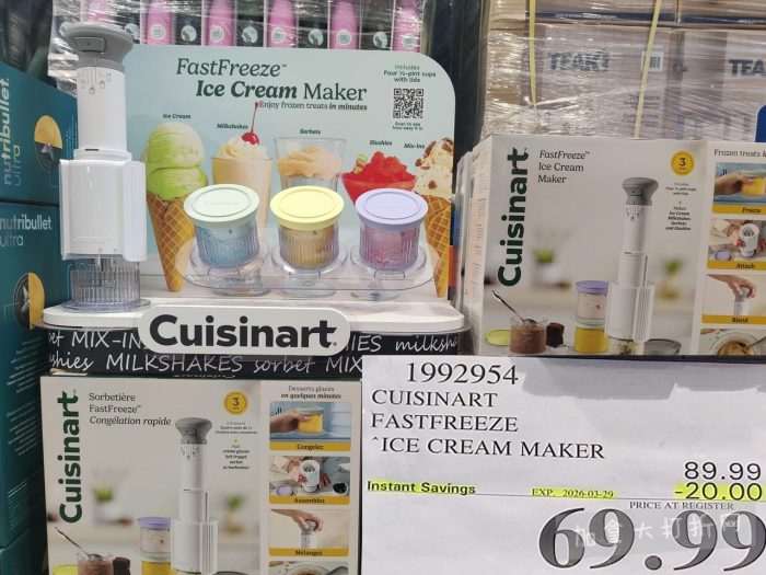 独家！【加东版】Costco店内实拍，有效期至3月22日！雅顿啵啵胶.99、虎头衫.97、冰糖梨.97、酸奶冰淇淋.99、蝴蝶虾.49、休闲鞋.97、水牙线.99、空气炸锅.97、大白兔奶糖.97！