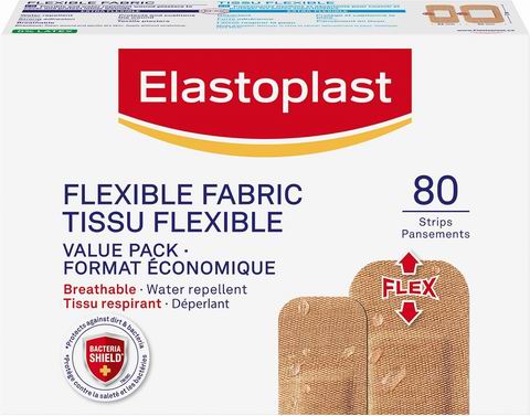 Elastoplast 弹性绷带超值装 80条 5.77加元（原价 6.99加元）