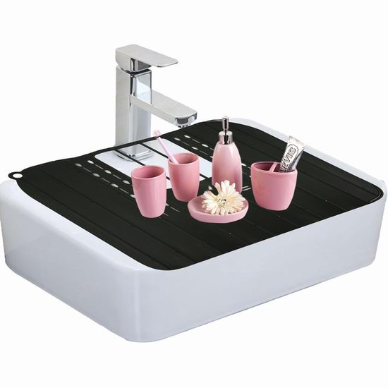 白菜价!历史新低!NQEUEPN 洗手池收纳扩展神器 可折叠硅胶洗漱化妆台2.9折 9.87加元清仓! 白菜价!历史新低!NQEUEPN 洗手池收纳扩展神器 可折叠硅胶洗漱化妆台2.9折 9.87加元清仓!