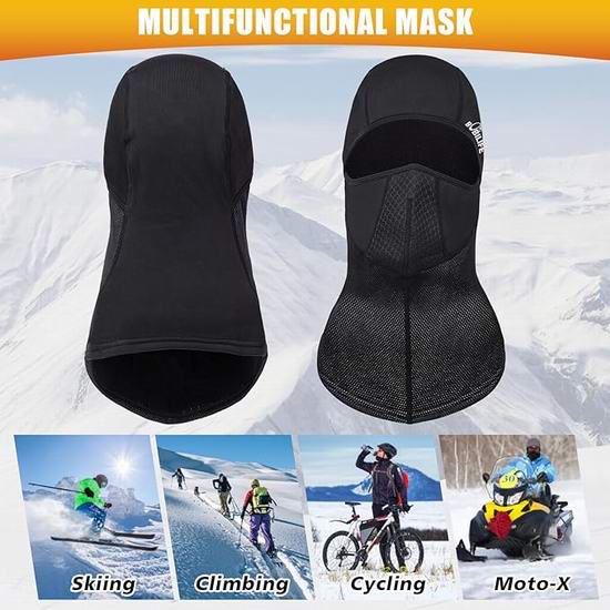  超级白菜！历史新低！Bobilife 冬季保暖头套/滑雪面罩1.5折 4.95加元清仓！