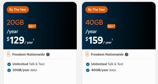 No Name预付费手机套餐:2GB流量,月费仅!