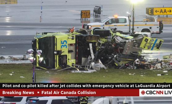 突发!加航客机撞上消防车,机长副机长双双罹难!乘客还原惊魂过程!