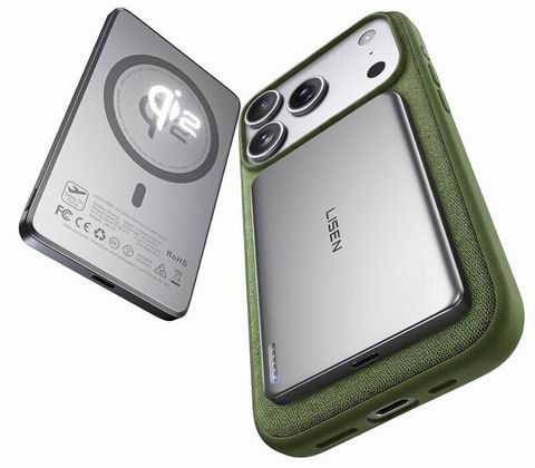  LISEN  5000mAh Qi2超薄磁吸充电宝  39.99加元（原价 49.99加元）