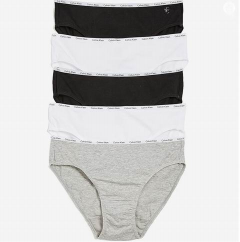 Calvin Klein 女士纯棉弹力Logo内裤5件 26.14加元(官网原价 82加元,M码)