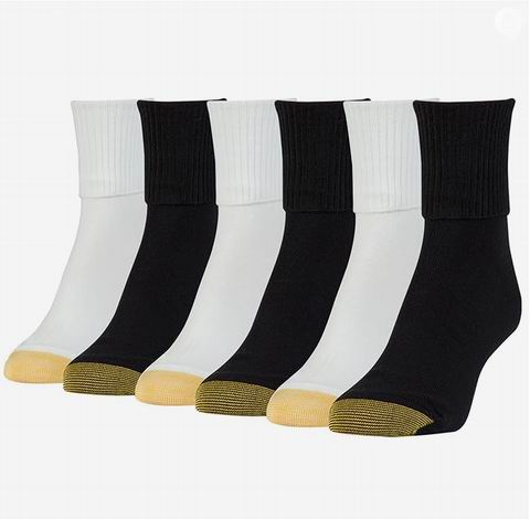 Gold Toe 女士翻边袜6双 11.78加元(原价 27.6加元) Gold Toe 女士翻边袜6双 11.78加元(原价 27.6加元)