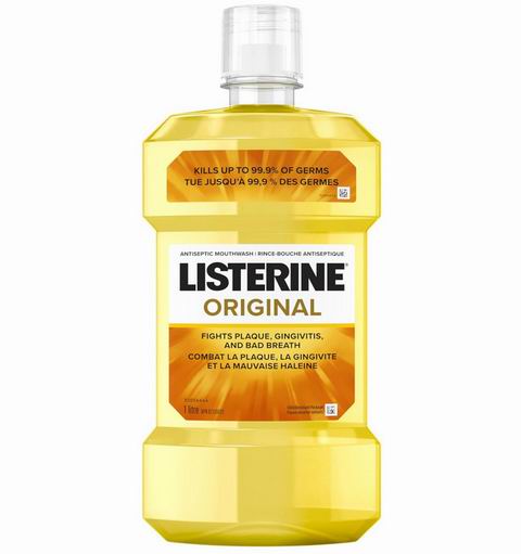 Listerine 李施德林 经典漱口水1升 5.69加元(原价 7.27加元)