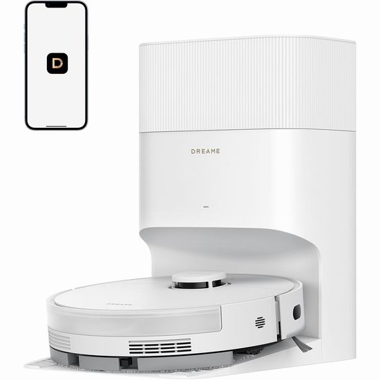  历史最低价！DREAME D20 Plus 13000Pa 小米追觅 扫拖一体 智能扫地机器人4.3折 299.99加元包邮！2色可选！