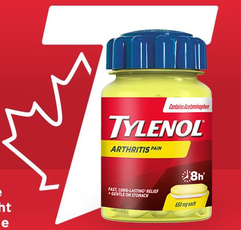 Tylenol 泰诺对乙酰氨基酚关节炎止痛片50粒 7.88加元(原价 10.47加元 )