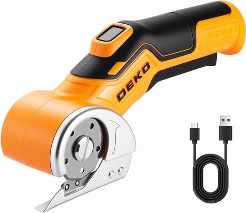 DEKOPRO 充电式电动剪纸刀 26.99加元(原价 31.99加元)