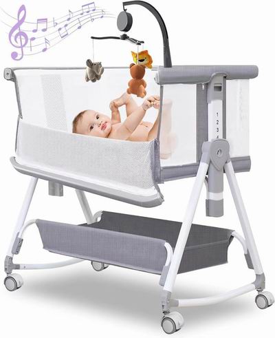 精选Graco、Foundations、BLBBLBGDD、MEICHYUN 等品牌婴儿床、床边床112加元起春季大促