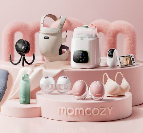 销量第一穿戴式吸乳器！Momcozy 母婴用品8折：免手持吸奶器$136、便携式温奶器$85.、便携母乳冷藏箱$85、智能婴儿监视器$200、背巾$32