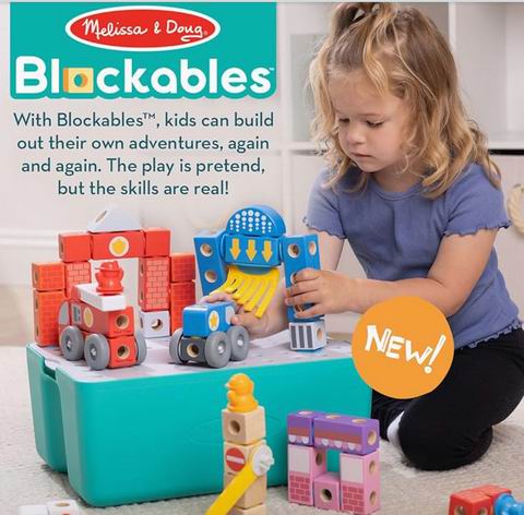 益智玩具!Melissa & Doug 木制玩具6.4折起!折后低至6.6加元!培养宝宝专注力