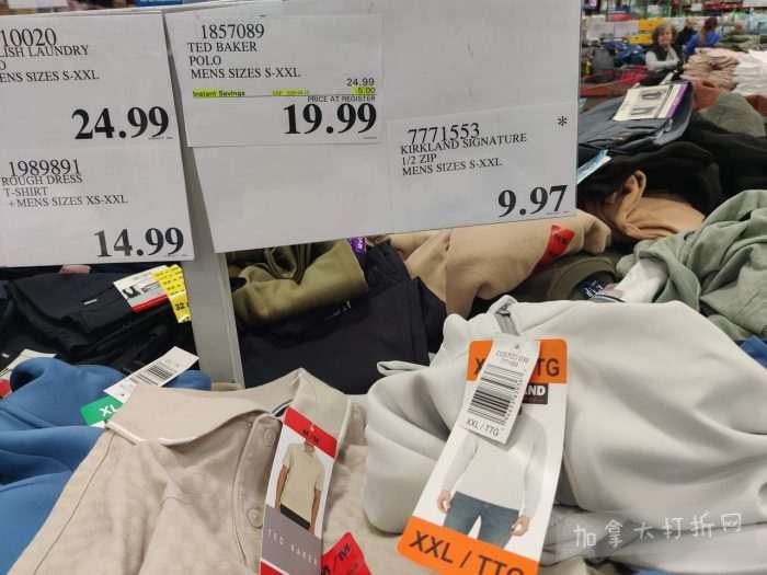 独家!【加东版】Costco店内实拍,有效期至4月5日!维C冲剂.49、热水壶.99、厨房刀组.99、罗非鱼柳减、休闲裤.97、枕头.99、储物箱.99、哈根达斯.99、歌帝梵巧克力.99!