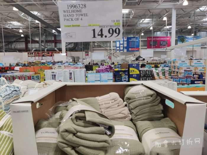 独家!【加东版】Costco店内实拍,有效期至4月5日!维C冲剂.49、热水壶.99、厨房刀组.99、罗非鱼柳减、休闲裤.97、枕头.99、储物箱.99、哈根达斯.99、歌帝梵巧克力.99!