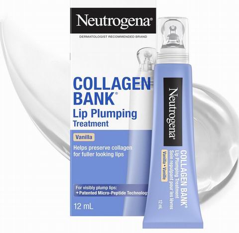 无痛get嘟嘟唇！Neutrogena 露得清 香草味 胶原蛋白丰唇精华 12.09加元（原价 14.99加元）