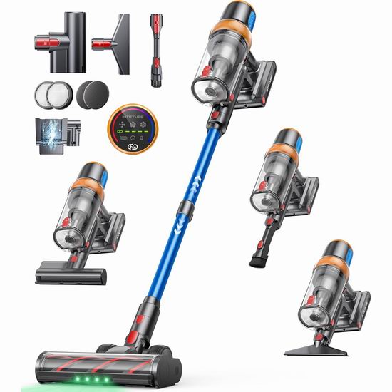  历史新低！INTETURE 600W 50KPa 防缠绕 无绳吸尘器5.5折 149.99加元包邮！