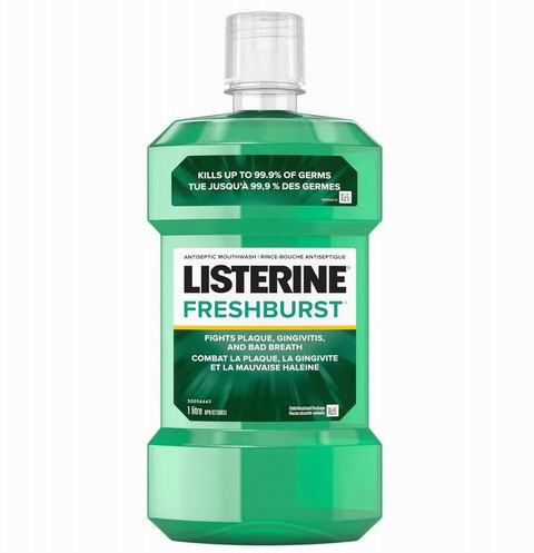Listerine 李施德林清新漱口水(1升) 4.75加元(原价 7.27加元) Listerine 李施德林清新漱口水(1升) 4.75加元(原价 7.27加元)