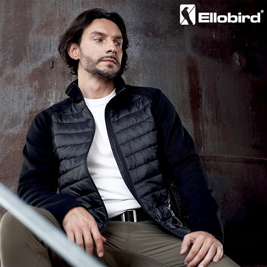  白菜价！历史新低！Ellobird 男式轻便泡芙防寒服2.1折 19.12-21.2加元清仓！