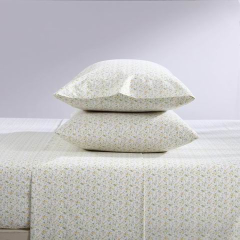  Laura Ashley Twin 纯棉斜纹床单3件套 28.23加元（原价 65.99加元）