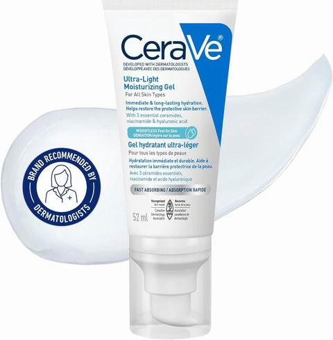  CeraVe 超轻盈保湿凝露52毫升 17.87加元（原价 20.96加元）