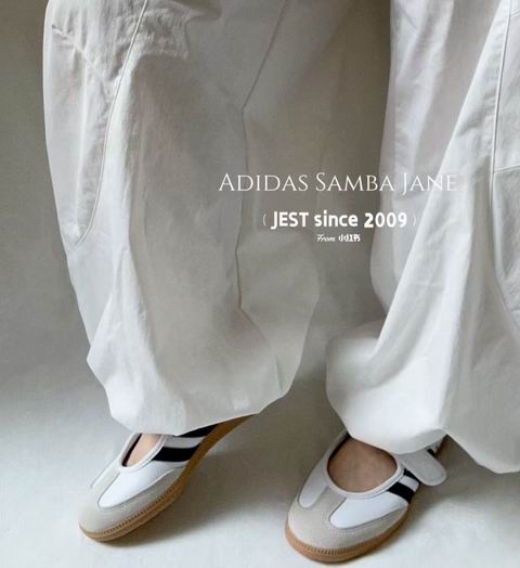 马思纯同款！adidas Samba Jane 单扣带 芭蕾舞鞋 130加元！多色可选