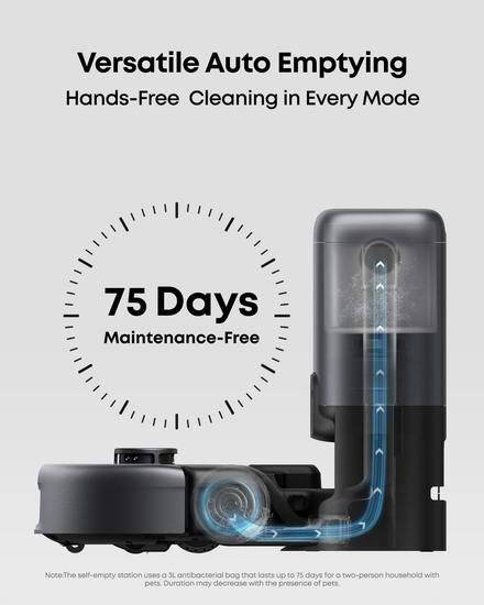 历史新低!eufy E20 30000Pa 三合一 吸尘器+智能扫地机器人组合3.9折 314.99加元包邮!