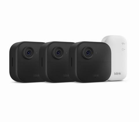 史低价！Blink Outdoor 4 家用高清安防 智能摄像头3摄像头套装 142.99加元（原价 259.99加元）