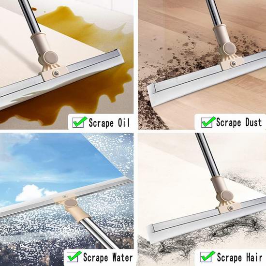  白菜价！历史新低！YOUSHANGJIA 65英寸可伸缩长手柄 玻璃瓷砖地板刮水器2.1折 9.99加元清仓！