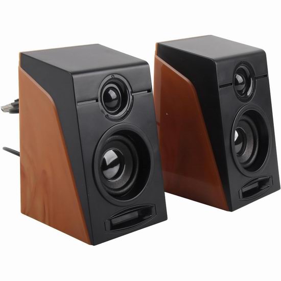  超级白菜！历史新低！Sanpyl 有线HiFi立体声电脑音箱2.9折 8.77加元清仓！免税！