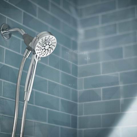  Moen 26100 Engage Magnetix 3.5英寸六功能手持花洒 52.59加元限时特卖（原价 61.69加元）