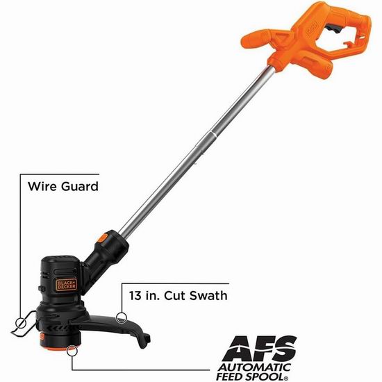  历史新低！BLACK+DECKER BEST935-CA 13英寸有线草坪割草机/修边机5.7折 39加元包邮！