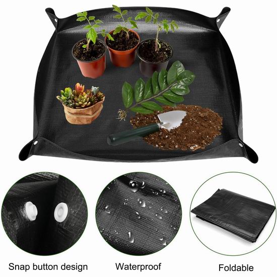  白菜价！历史新低！Generic 多用途园艺换土猫狗剃毛 防水地垫2.9折 3.99加元清仓！