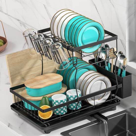  历史新低！MERRYBOX 双层餐具沥水架6.5折 22.59加元限量特卖！