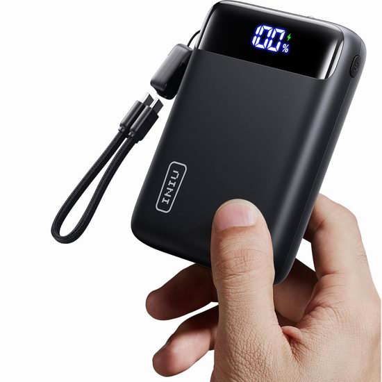  历史新低！INIU 20000mAh 22.5W 超迷你移动电源/充电宝4.6折 19.73加元包邮！