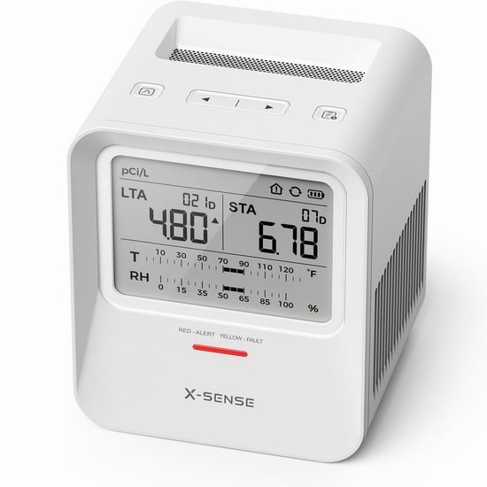历史新低！X-Sense XR0B-SR 声光警报 氡气检测仪5.5折 89.09加元包邮！