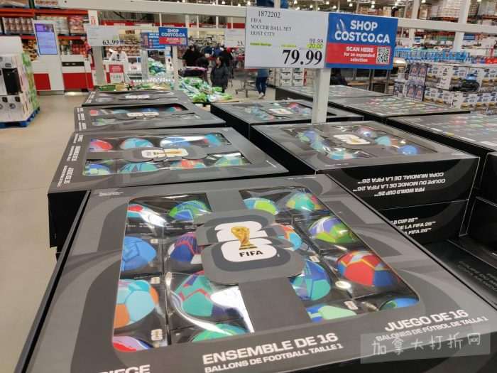 独家！【加东版】Costco店内实拍，有效期至4月26日！花卉市场开放、Nike运动鞋.97、加拿大夹克.99、雀巢冰淇淋.99、脆皮鸡翅.99、FIFA足球套装.99、暖炉滤网.99！