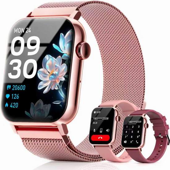  超级白菜！历史新低！Trendia 1.83英寸 蓝牙通话 智能手表0.8折 9.99加元清仓！