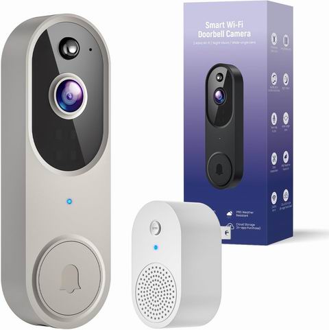  Occuwave 1080P高清无线视频门铃 12.99加元（原价 14.99加元）