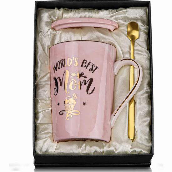  白菜价！Biching 母亲节礼物 世界上最好的妈妈马克杯套装3.6折 11.99加元！