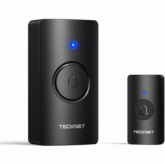  白菜价！历史新低！TECKNET 无线门铃2.5折 9.99加元清仓！续航4.5年！