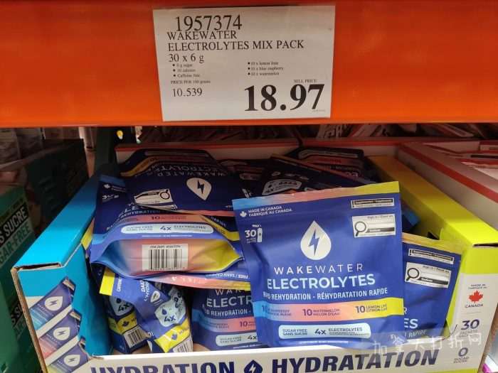 独家！【加东版】Costco店内实拍，有效期至5月3日！雅顿面霜.99、蜂蜜干果.49、花园水管.99、澳洲羊腿减、果树.99、可丽饼蛋糕.99、燕麦保湿乳.99、苹果汁.49！