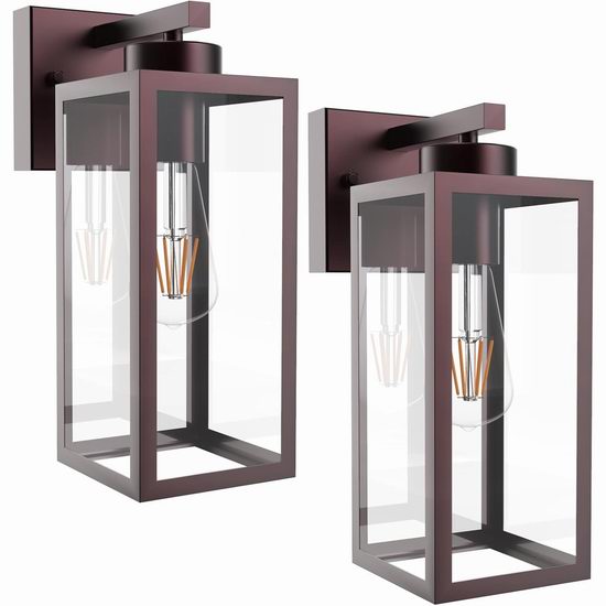  白菜价！历史新低！Tipace 室外壁灯2件装3.3折 29.95加元包邮！