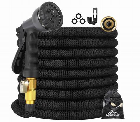  Gpeng 50英尺 花园浇水 弹性伸缩水管 29.13加元（原价 45.99加元）！送喷头及铜制连接头！