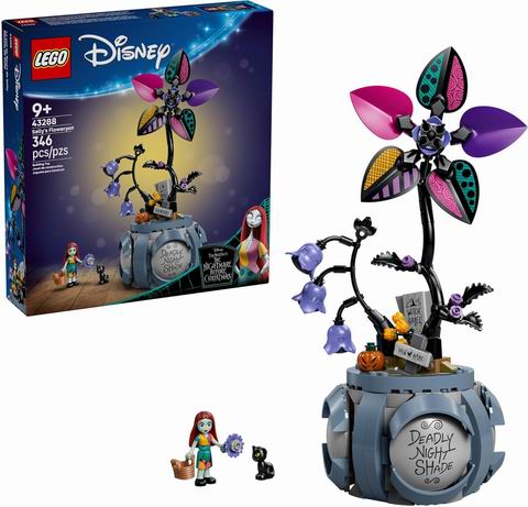  LEGO 乐高 43288 迪士尼莎莉的花盆 64.99加元